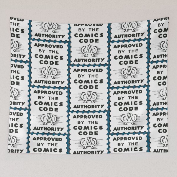 Item preview, Comics Code Authority Seal Superhero  designed and sold by HunterAbner99.