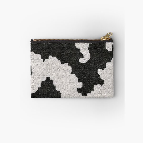 Item preview, Clouds Abstract Contemporary Paint Splash Pattern Pixel Art Black and White Glitch Texture designed and sold by speedrunner.