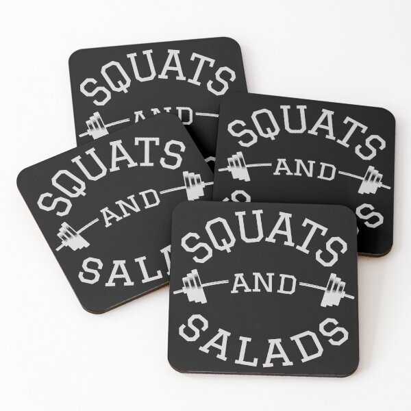 Item preview, Squats and Salads designed and sold by MyMerch4u.