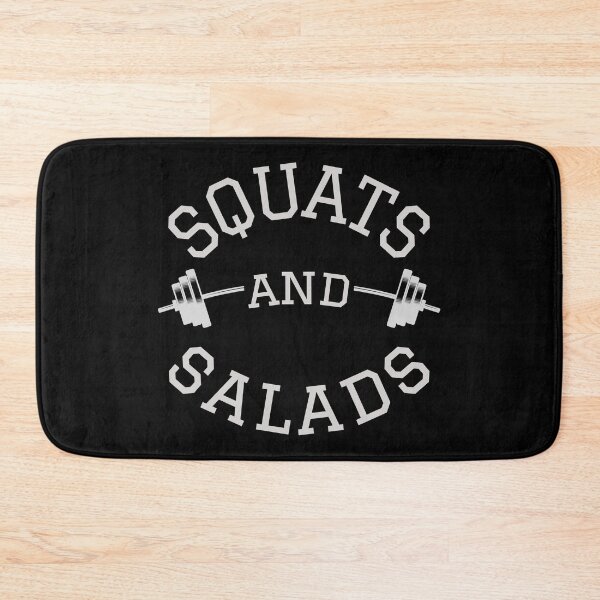Item preview, Squats and Salads designed and sold by MyMerch4u.