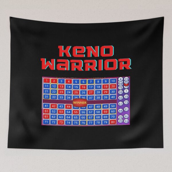 Item preview, Keno Casino Warrior Gambler  designed and sold by locikaelisurm.