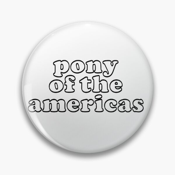 Item preview, Pony of the Americas Bubble Letters designed and sold by theaadesigns.