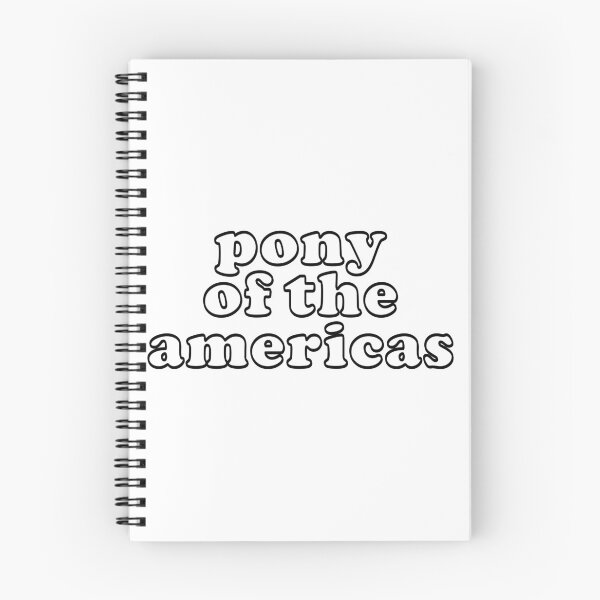Item preview, Pony of the Americas Bubble Letters designed and sold by theaadesigns.