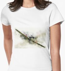 Hawker Hurricane - Painting Women's Fitted T-Shirt