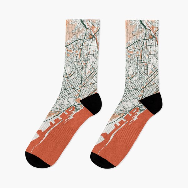 Item preview, Barcelona City Map of Spain - Bohemian designed and sold by deMAP.