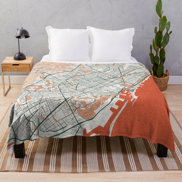 Item preview, Barcelona City Map of Spain - Bohemian designed and sold by deMAP.