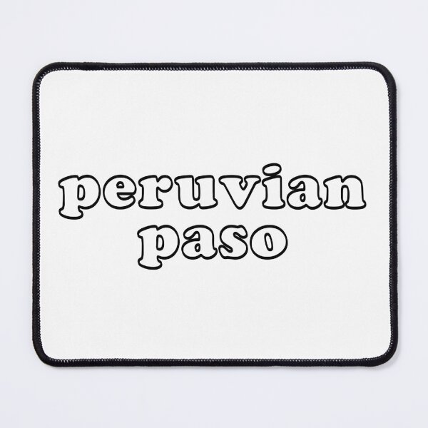 Item preview, Peruvian Paso Bubble Letters designed and sold by theaadesigns.
