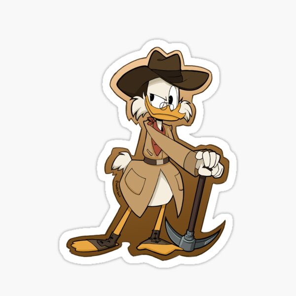 Scrooge McDuck - Adventuring Sticker