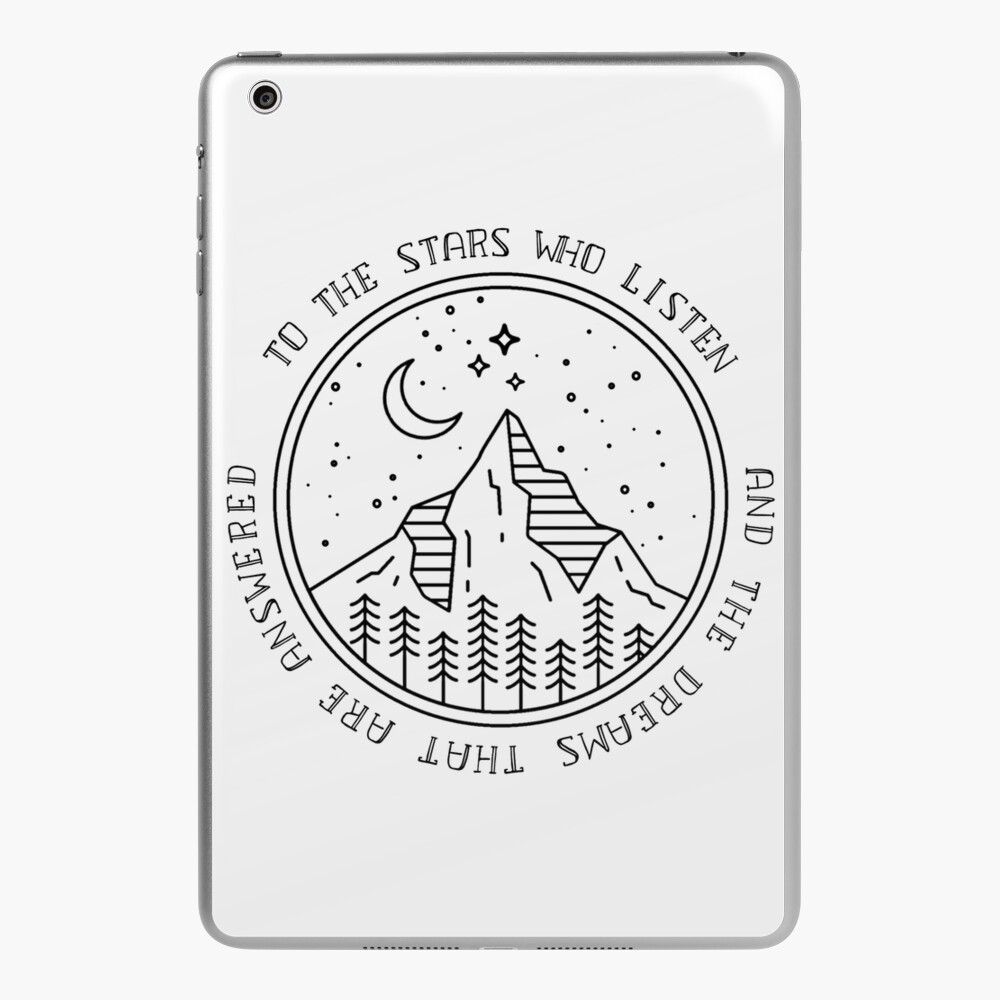 ACOTAR - Dreamers Logo iPad Case & Skin for Sale by SerpentAndSage