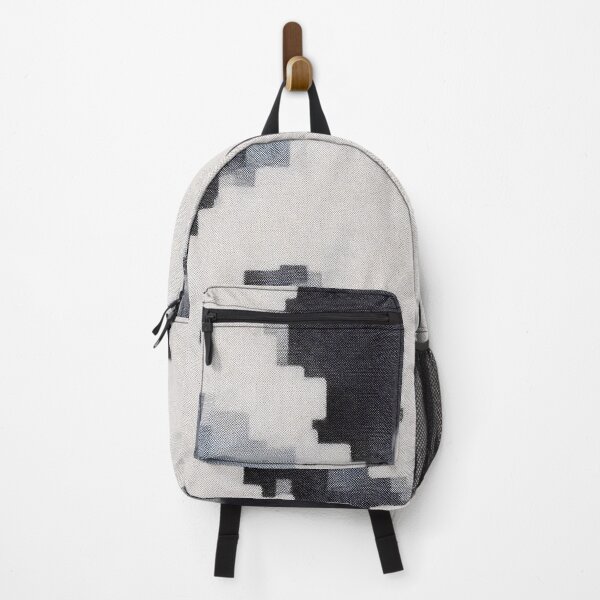 Item preview, Clouds Abstract Paint Splash Pattern Pixel Art Blend Black and White Contemporary Glitch Texture designed and sold by speedrunner.