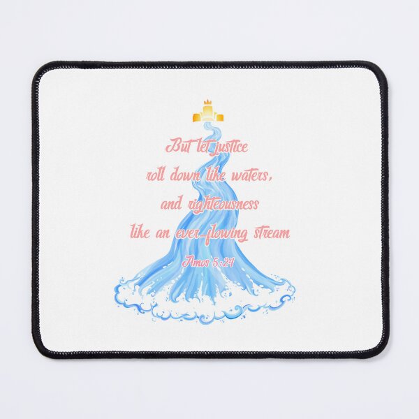 Item preview, Let Justice Roll (Pink) designed and sold by Ruth E.