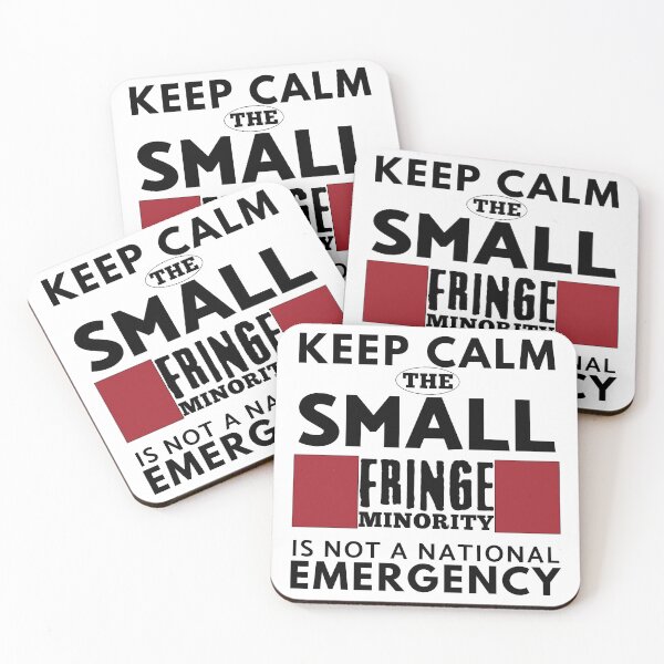 Item preview, Keep Calm Small Fringe Minority - Freedom Convoy Canada 2022 designed and sold by ViewerEqualsPhoton.