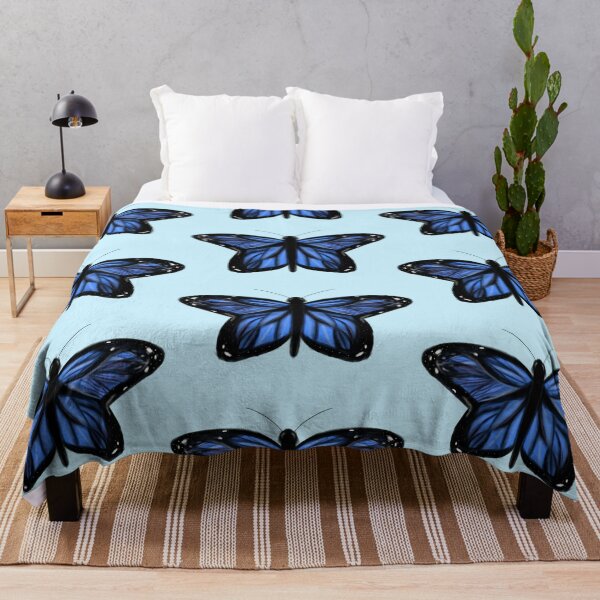 Item preview, Pretty Blue Butterfly Art designed and sold by GraphicsByGabby.