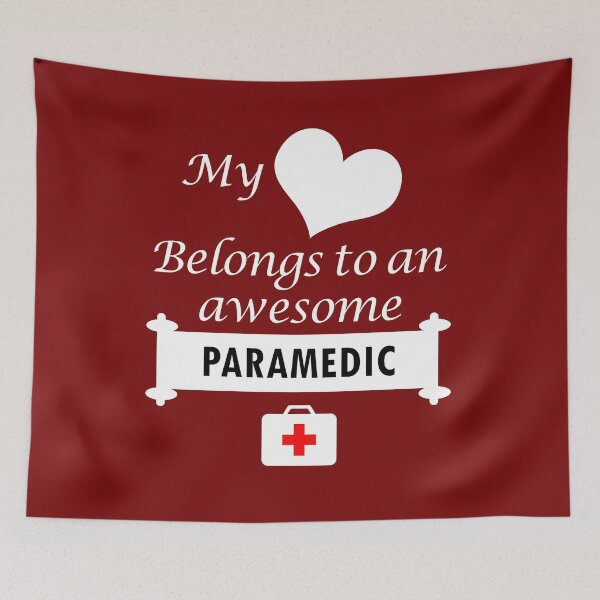 Item preview, Paramedic Lover Birthday Surprise My Heart Belongs designed and sold by smily-tees.