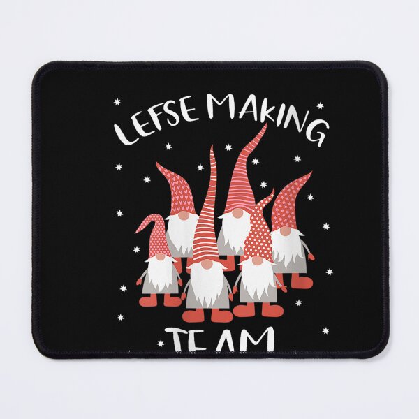Item preview, Womens Lefse Making Team God Jul Gnome Tomte Xmas Santa Christmas V-Neck T-Shirt designed and sold by BatcherAncel.