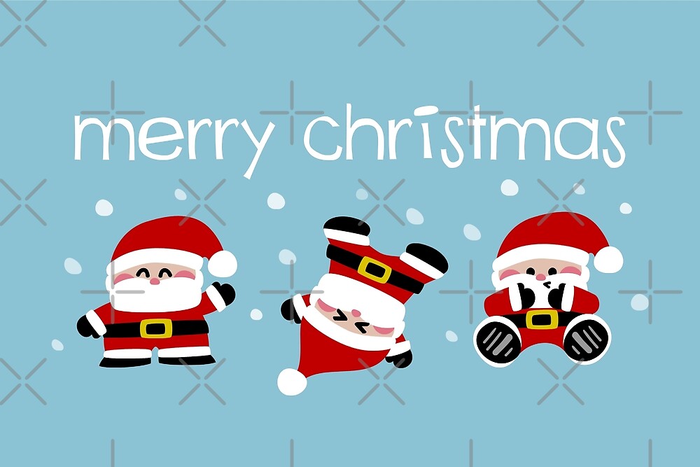 Tiny Santa Claus By Sonia Pascual Redbubble