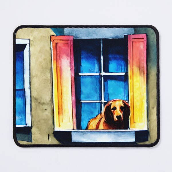 Item preview, Retriever in the Window designed and sold by NitaBond.