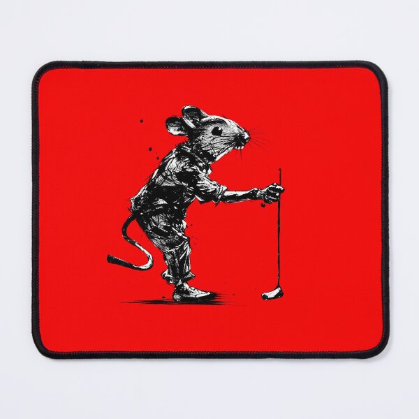 Item preview, Rat Playing Golf designed and sold by ThePurpleMelon.
