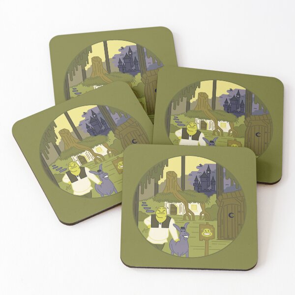 Item preview, Shrek Full Colour Line Art designed and sold by Arden Taylor.