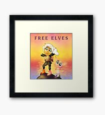 Free Elves Framed Print