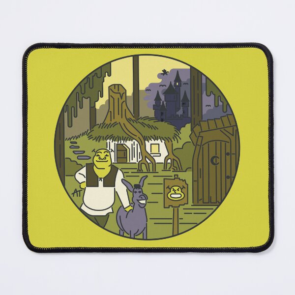 Item preview, Shrek Colour Line Art designed and sold by Arden Taylor.