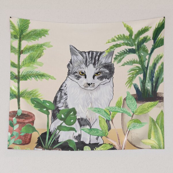 Item preview, Plant Cat designed and sold by MaiZephyr.