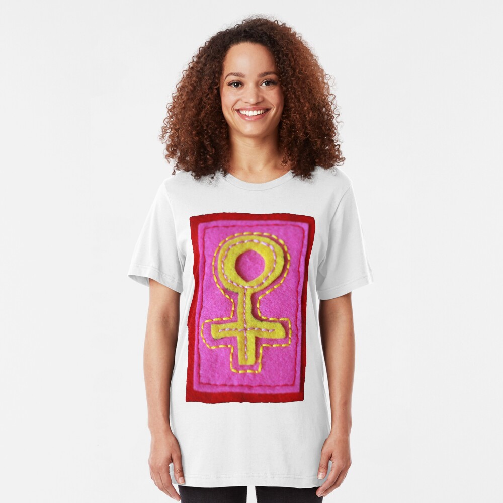 Venus Symbol Tee Shirt Slim Fit T-Shirt