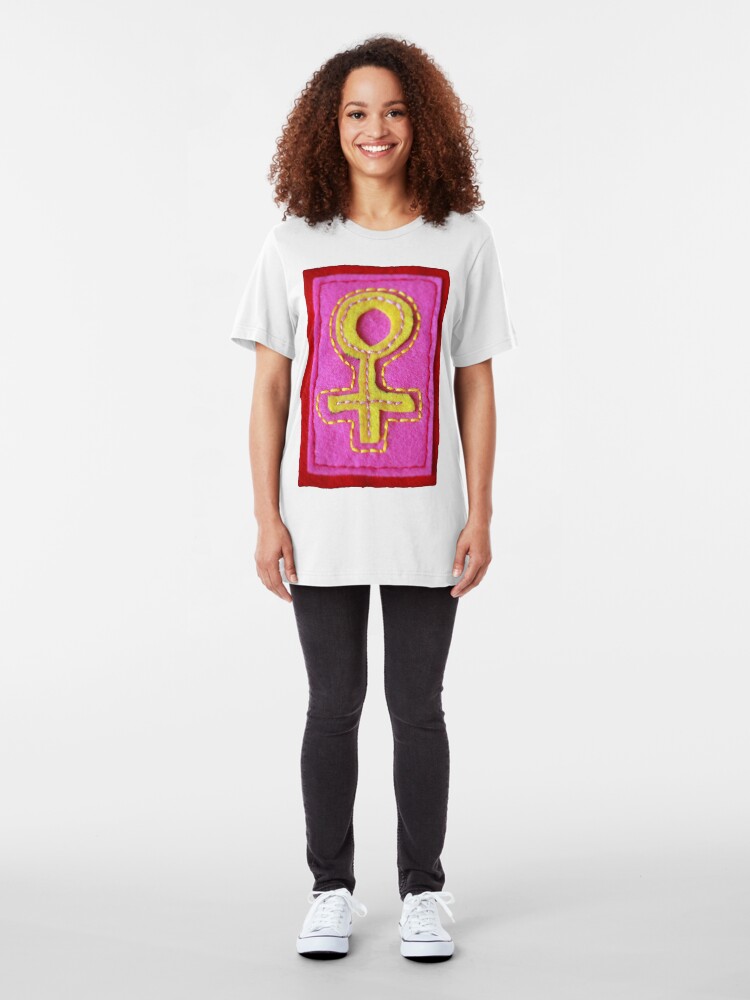 Alternate view of Venus Symbol Tee Shirt Slim Fit T-Shirt