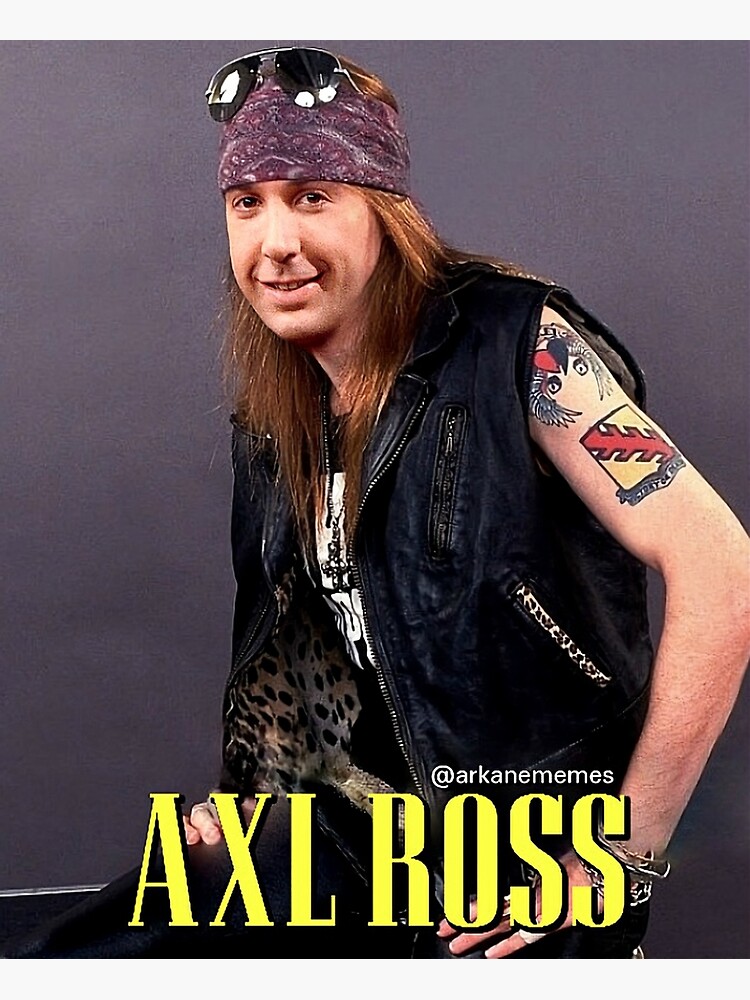 Thumbnail 3 of 3, Poster, Axl Ross designed and sold by arkanememes.