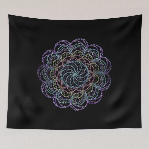 Item preview, Glitter Chandelier Mandala designed and sold by Jane Izzy Designs.