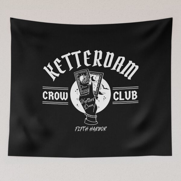 Item preview, Ketterdam Crow ClubNo Mourners No FuneralsKaz BrekkerInej GhafaBookish Tee  designed and sold by locikaelisurm.