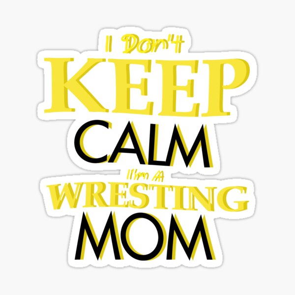 Just a Girl Who Loves Wrestling' Sticker