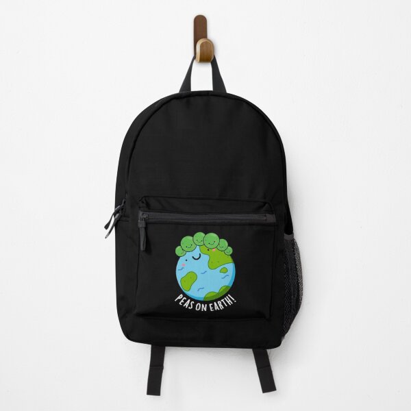 Item preview, Peas On Earth Funny Peace Puns (Dark BG) designed and sold by punnybone.