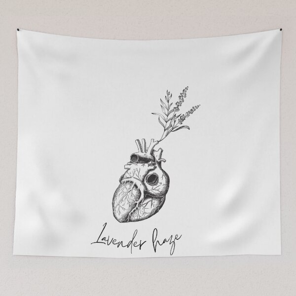 Artikelvorschau, lavender dunst minimalistisches s+w design entworfen und verkauft von cottagecorococo.