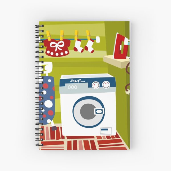 Laundry Room Spiral Notebook