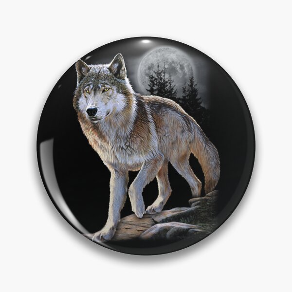Item preview, Wolf Hunting In The Night designed and sold by KA DESIGNS.