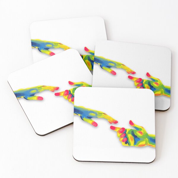Item preview, Heat map hands, reaching out, subtle pride designed and sold by tristinrose.