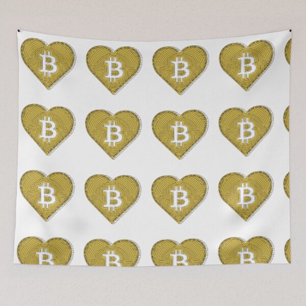 Item preview, Love, Bitcoin  designed and sold by ClothingnCrypto.