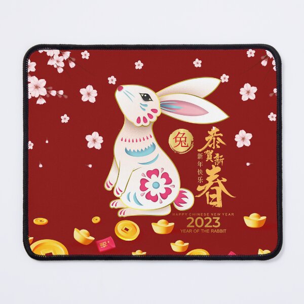 Item preview, Happy New Year 2023 Year Of The Rabbit designed and sold by taogiauco.