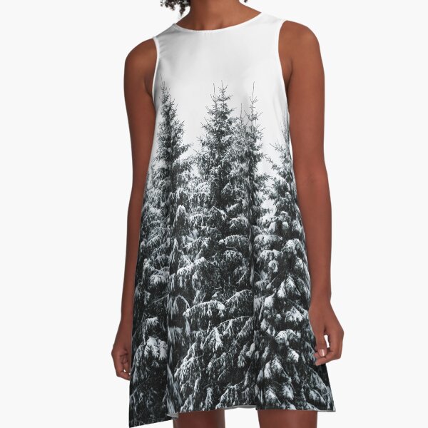 The White Bunch A-Line Dress