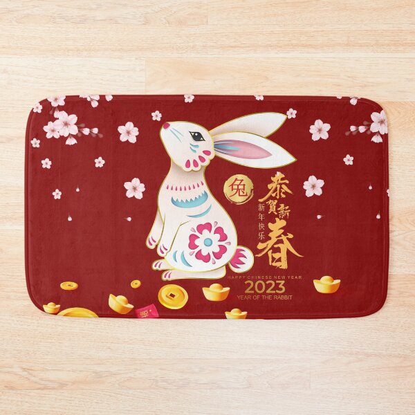 Item preview, Happy New Year 2023 Year Of The Rabbit designed and sold by taogiauco.