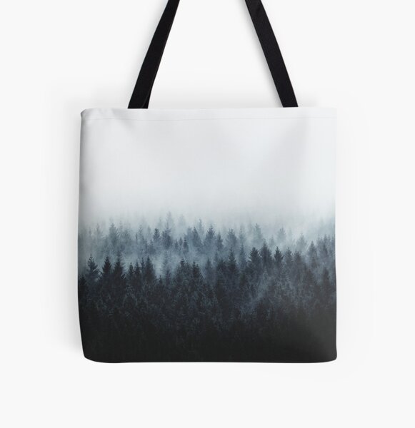 High And Low All Over Print Tote Bag