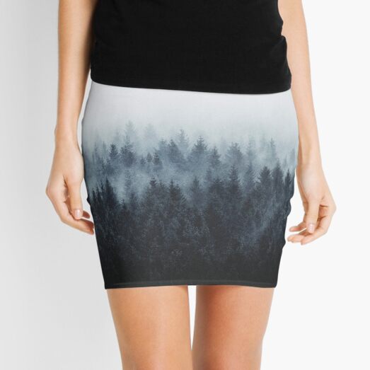 High And Low Mini Skirt