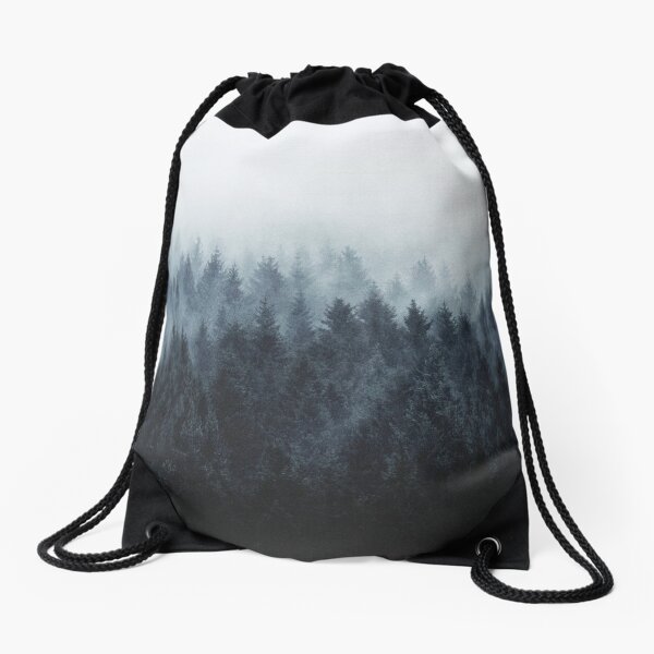 High And Low Drawstring Bag
