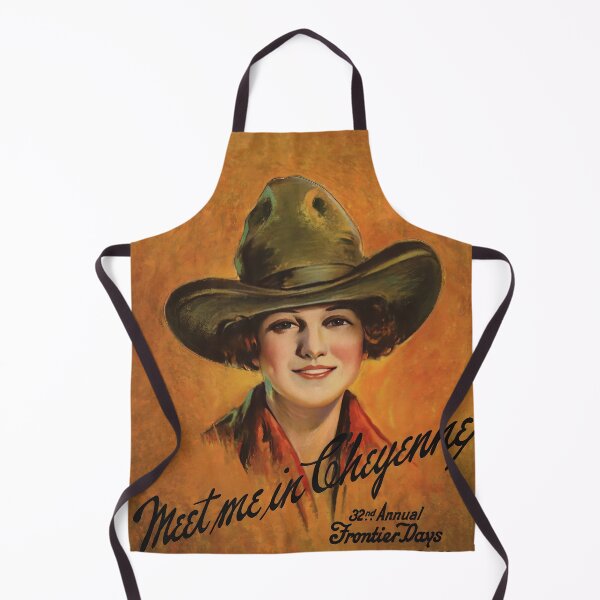 Item preview, Cowgirl, Vintage Wild West Rodeo Art designed and sold by vintagevivian.