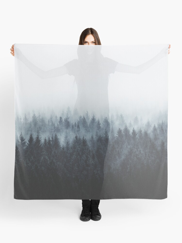 Thumbnail 1 of 3, Scarf, High And Low designed and sold by Tordis Kayma.
