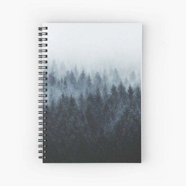High And Low Spiral Notebook
