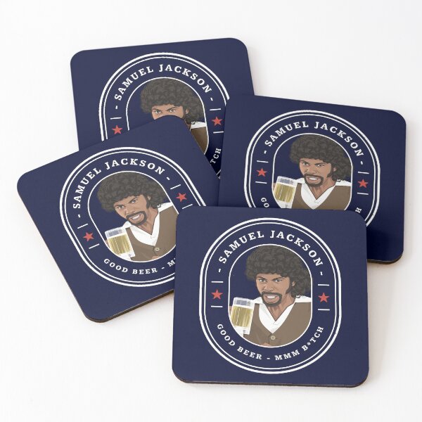 Item preview, Samuel Jackson - Good Beer MMM B*tch designed and sold by Primotees.