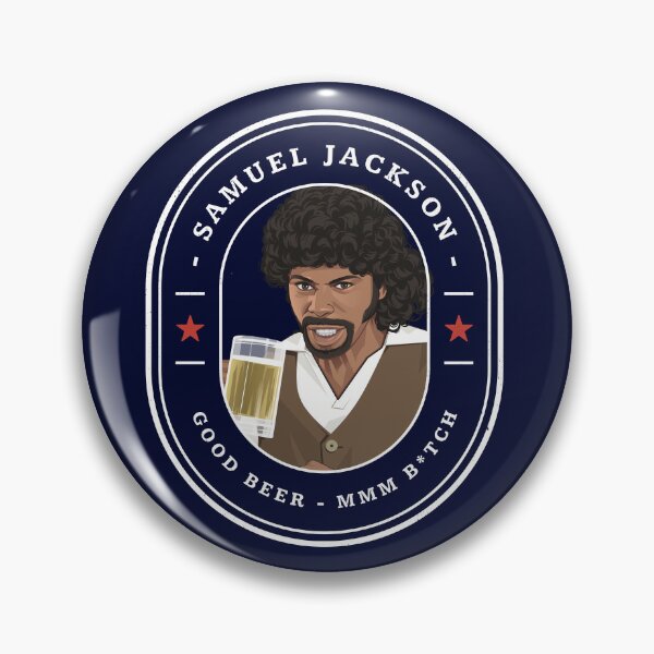 Item preview, Samuel Jackson - Good Beer MMM B*tch designed and sold by Primotees.