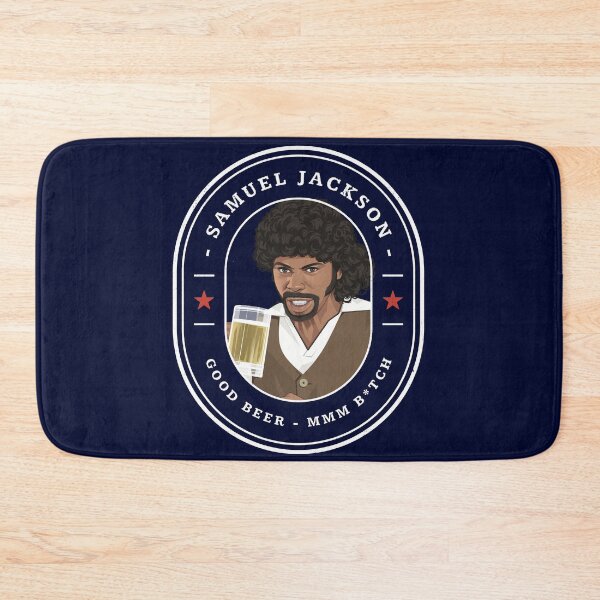 Item preview, Samuel Jackson - Good Beer MMM B*tch designed and sold by Primotees.